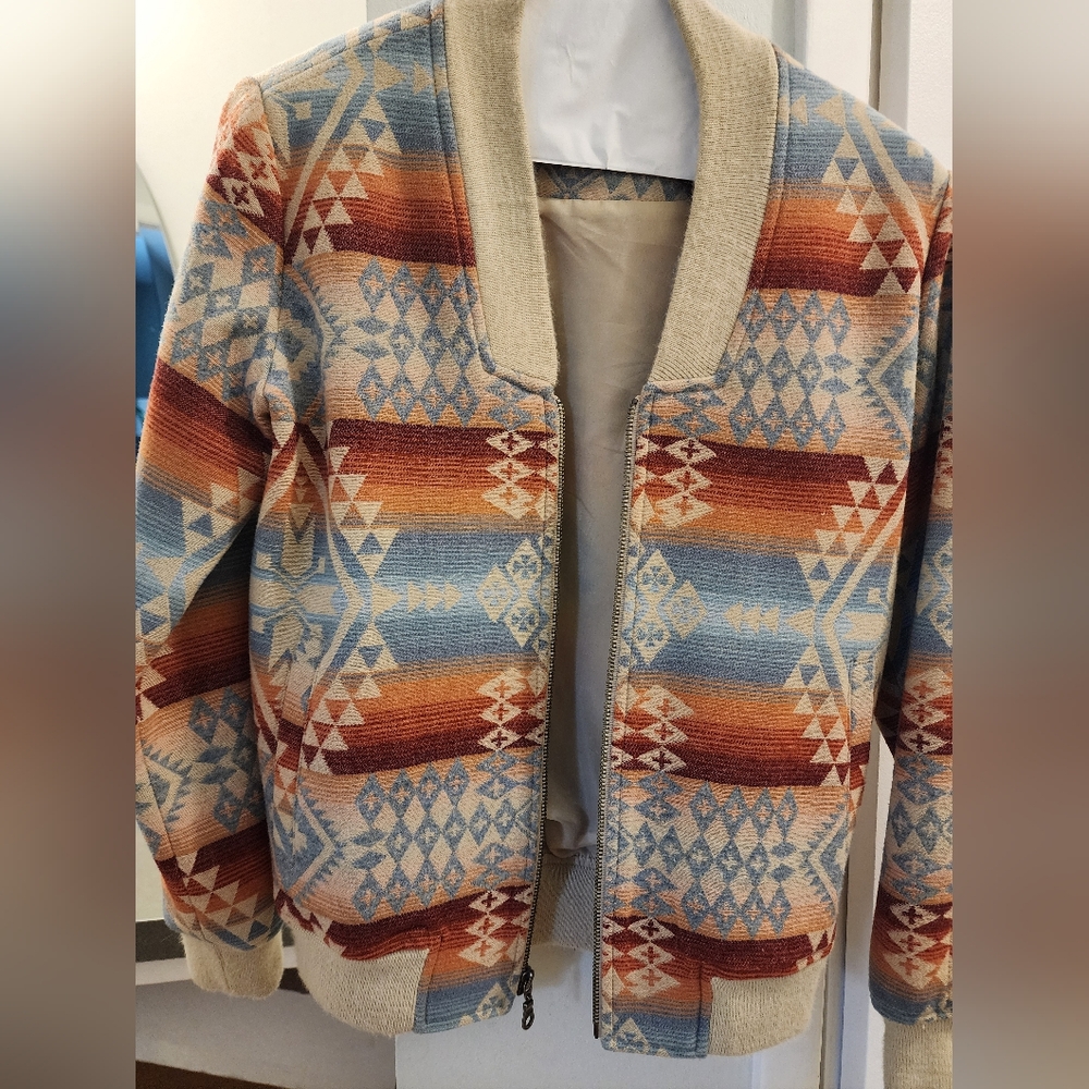 Pendleton wool bomber jacket